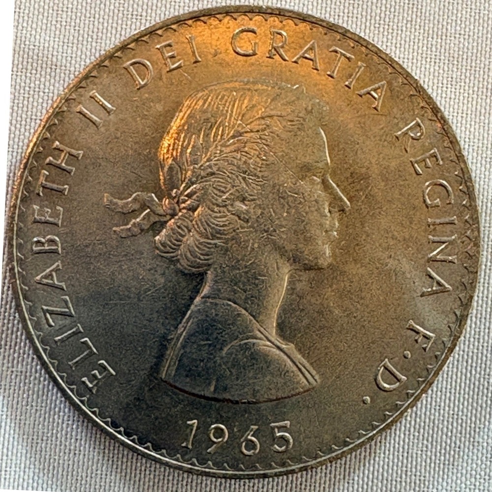 Royal Mint 1965 Churchill Crown Great Britain Winston Churchill Commemorative